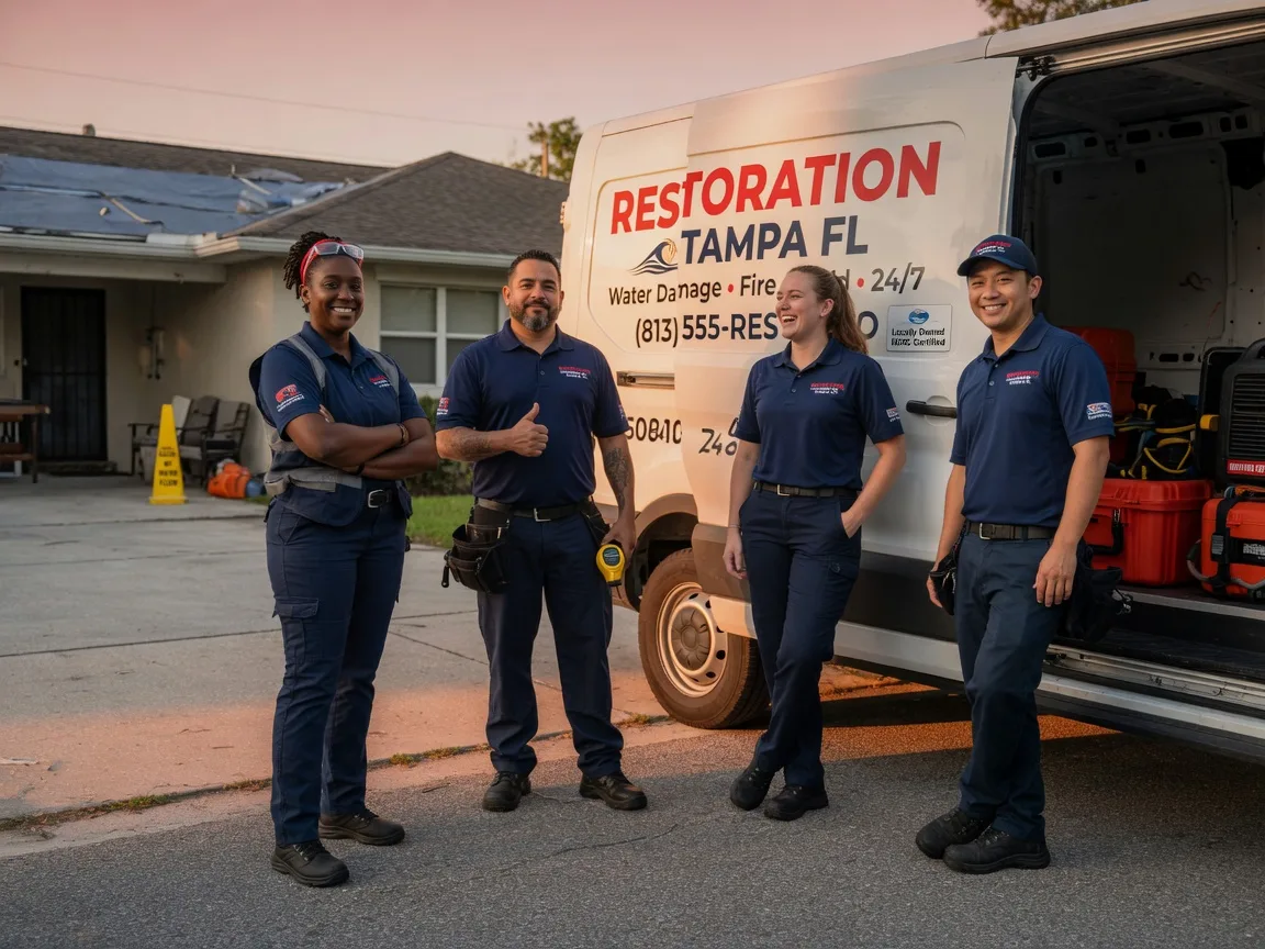 Water Damage Restoration company in Edinburg, VA